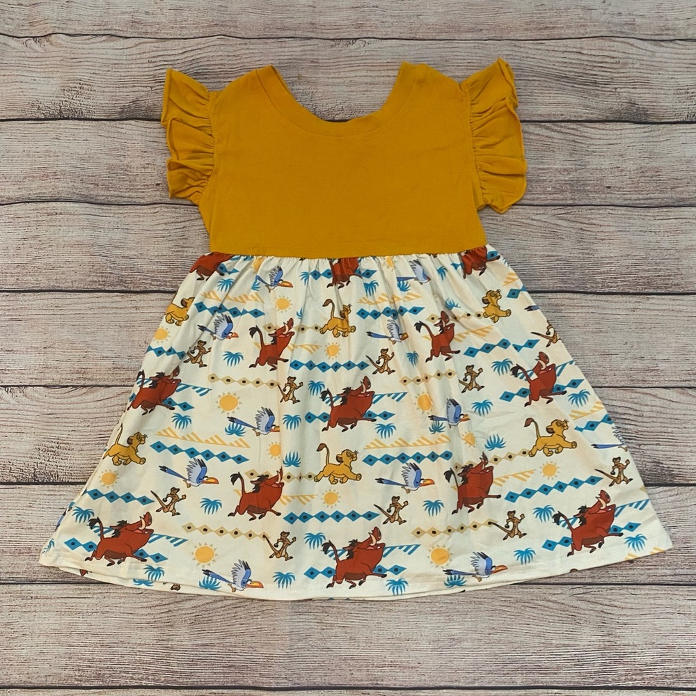 Lion King Inspired Dress